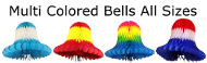 Multi-Colored Honeycomb Bells